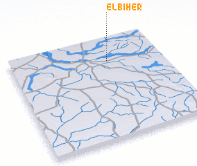 3d view of El Biher