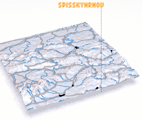 3d view of Spišský Hrhov