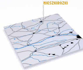 3d view of Mieszki Różki