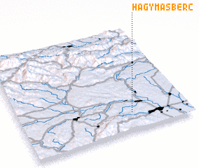 3d view of Hagymásbérc