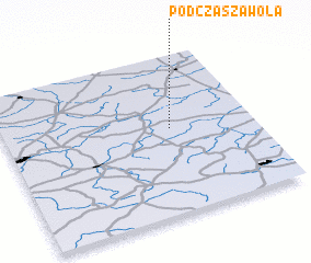 3d view of Podczasza Wola