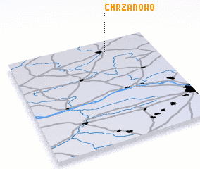 3d view of Chrzanowo