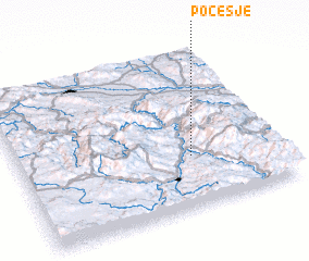 3d view of Pocesje