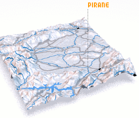 3d view of Pirane