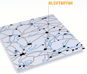 3d view of Alsótanyák