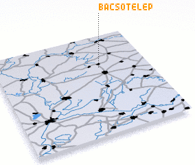 3d view of Bacsótelep