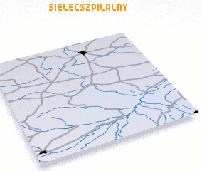 3d view of Sielec Szpilalny