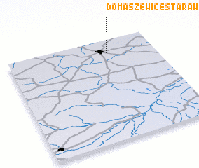 3d view of Domaszewice Stara Wieś