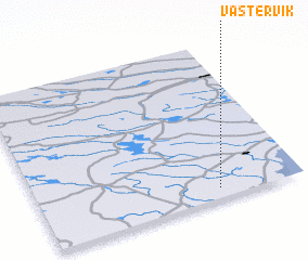 3d view of Västervik