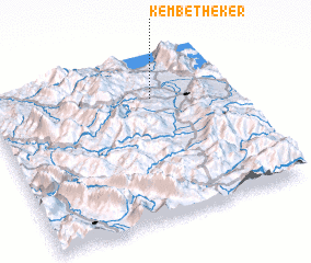 3d view of Këmbëthekër