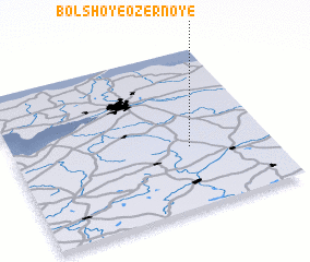 3d view of Bolʼshoye Ozërnoye