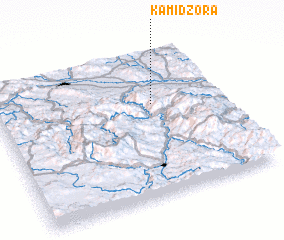 3d view of Kamidžora