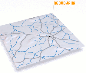 3d view of Ngoudjaka