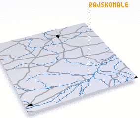 3d view of Rajsko Małe