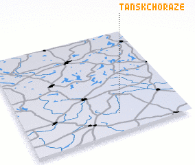 3d view of Tańsk Chorąże