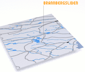 3d view of Brännbergsliden