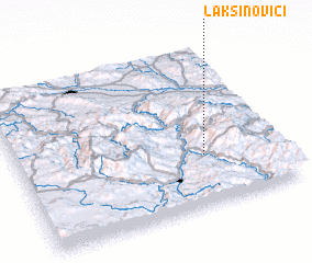 3d view of Lakšinovići