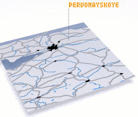 3d view of Pervomayskoye