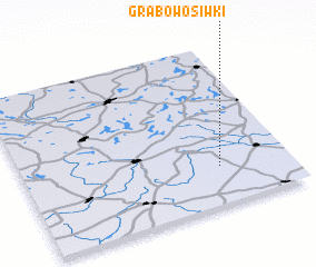 3d view of Grabowo Siwki