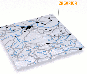 3d view of Zagorica