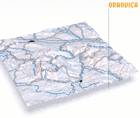 Oraovica (Serbia and Montenegro) map - nona.net