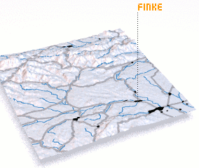 3d view of Finke