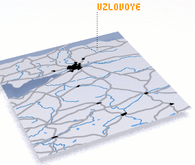 3d view of Uzlovoye