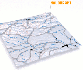 3d view of Malompart