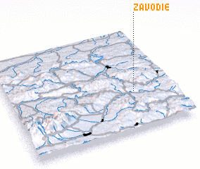 3d view of Závodie