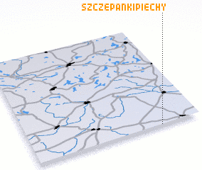 3d view of Szczepanki Piechy