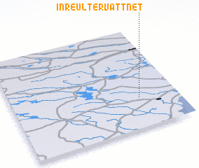 3d view of Inre Ultervattnet