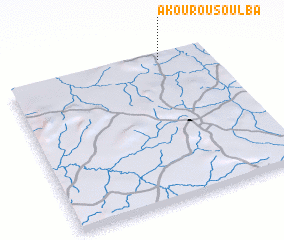 3d view of Akourousoulba