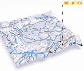 3d view of Jablanica