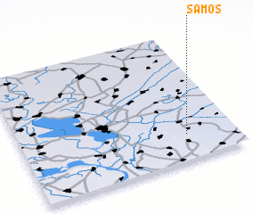 3d view of Samoš