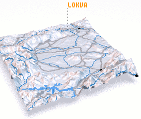 3d view of Lokva