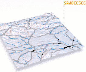 3d view of Sajóecseg