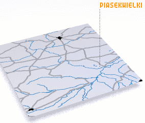 3d view of Piasek Wielki