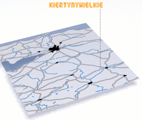 3d view of Kiertyny Wielkie