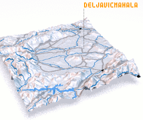 3d view of Deljavić Mahala