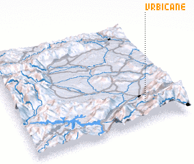 3d view of Vrbičane