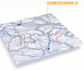 3d view of Grabovska Mala