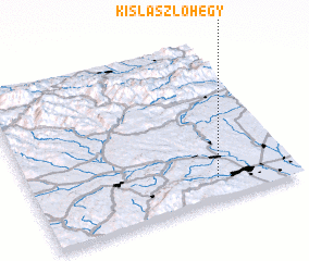 3d view of Kislászlóhegy