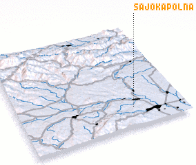 3d view of Sajókápolna