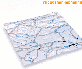 3d view of Chrasť nad Hornádom