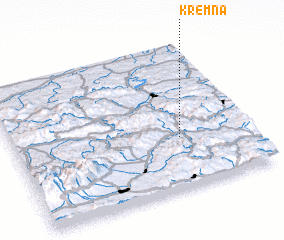 3d view of Kremná