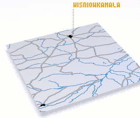 3d view of Wiśniówka Mała