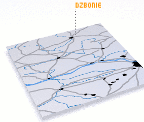 3d view of Dzbonie