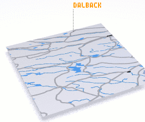 3d view of Dalbäck