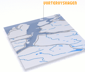 3d view of Vorterøyskagen