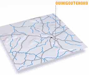 3d view of Ouihi-Goutehoko